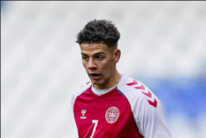 Danish midfielder Clement Bischoff