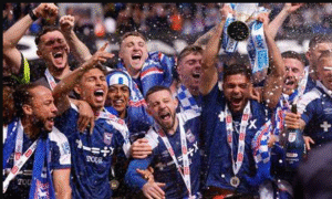 Ipswich Town are still commanding strong support to bounce back