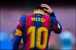 Lionel Messi, the subject of Pep’s humorous warning about English weather and Burnley away days.