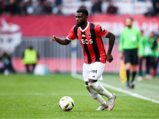 Boga in action for Nice – The winger could be heading back to England