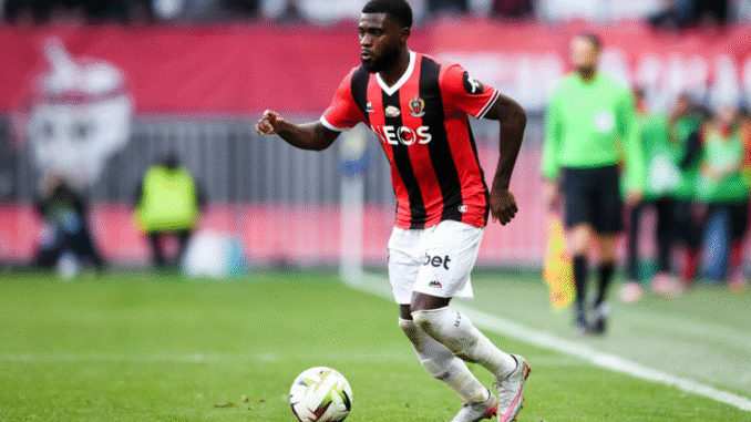 Boga in action for Nice – The winger could be heading back to England
