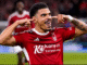 Gibbs-White celebrating Forest goal - The £60m man who fired Forest into Europe