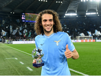 Arsenal player Mattéo Guendouzi