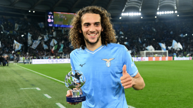 Arsenal player Mattéo Guendouzi