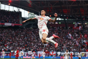 RB Leipzig's young striker has attracted attention from multiple Premier League clubs